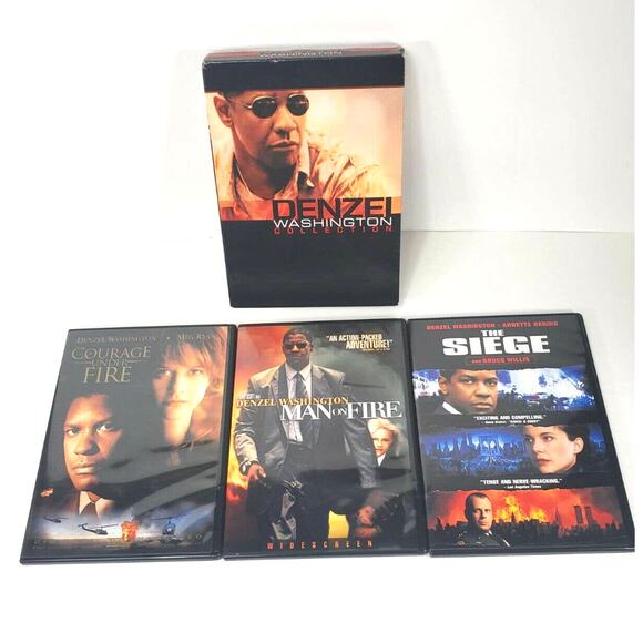 The Denzel Washington Collection (DVD, 2006, 3-Disc Set) - Picture 4 of 7